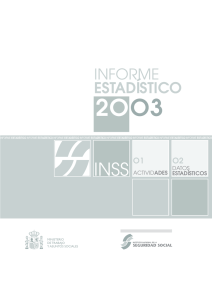 informe estadístico