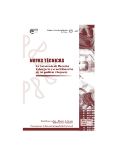 notas técnicas - Colegio de Contadores Públicos de México