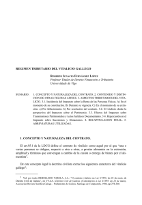 Régimen tributario del vitalicio gallego. Nº 32 páx. 25.