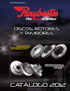 catálogo 2012 - Brake Parts Inc