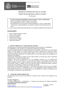 Trileptal - Agencia Española de Medicamentos y Productos Sanitarios