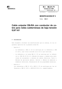 Cable unipolar DN-RA con conductor de co