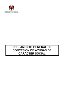 Reglamento UCO - Universidad de Córdoba