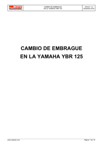 Tutorial Cambio de Embrague YBR 125 ED