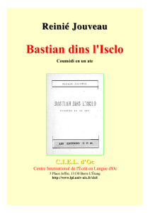 Bastian dins l`IscloX