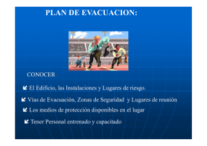 plan de evacuacion