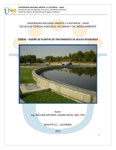 358039 – diseño de plantas de tratamiento de aguas
