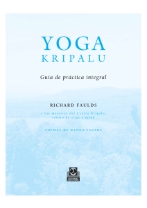 Yoga Kripalu 1 - Editorial Paidotribo