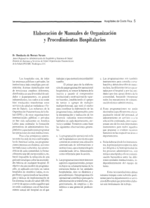 Elaboración de Manuales de Organización