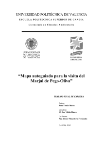 Marjal de Pego-Oliva - RiuNet repositorio UPV