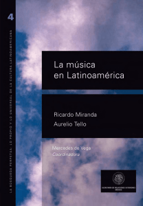 La música en Latinoamérica - SRE