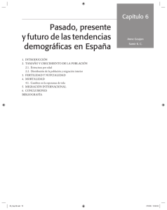 Pasado, presente y futuro de las tendencias demográficas en España