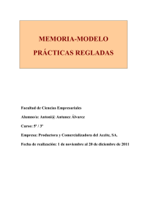 memoria-modelo prácticas regladas - Universidad Pablo de Olavide