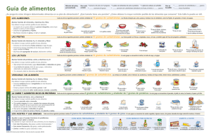 Guía de alimentos - Intermountain Healthcare