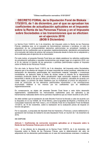 DECRETO FORAL de la Diputación Foral de Bizkaia 175/2015, de 1