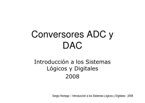 Conversores ADC y DAC
