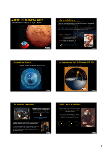 1 marte, el planeta rojo - Instituto de Astrofísica de Canarias