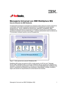 Mensajería Universal con IBM WebSphere MQ