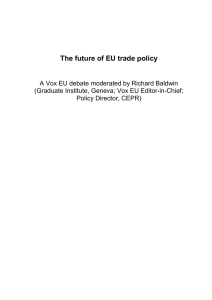 The future of EU trade policy - Trade Websites