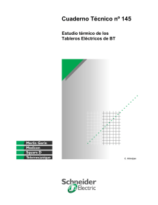 estudio térmico de tableros eléctricos BT