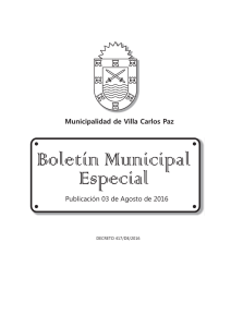 03 de Agosto 2016 A4.cdr - Municipalidad de Villa Carlos Paz