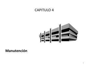 CAPITULO 4 Manutención