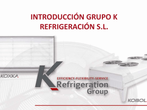 Diapositiva 1 - Grupo K Refrigeración