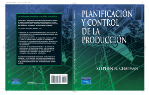 Planificacion Y Control De La Produccion