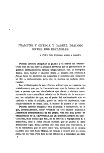 Unamuno y Ortega y Gasset, diálogo entre dos españoles