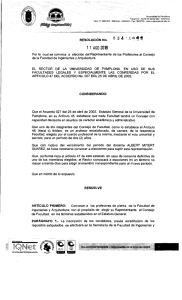 Resolución - Universidad de Pamplona
