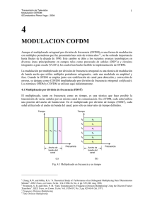 Modulación COFDM