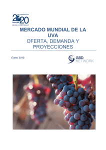 mercado mundial de la uva oferta, demanda y