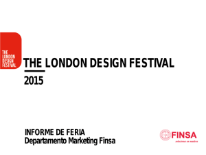 London design festival 2015