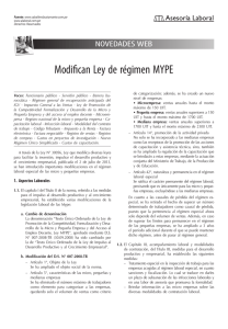 Mype - Informativo Caballero Bustamante