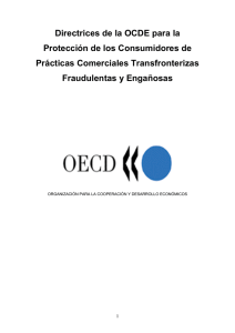 Directrices de la OCDE para la Protección de los Consumidores de