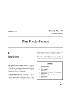 Plan Puebla-Panamá - Fundación Salvadoreña para el Desarrollo