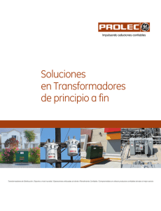 Soluciones en Transformadores de principio a fin