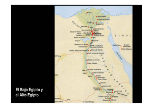 El Bajo Egipto y el Alto Egipto