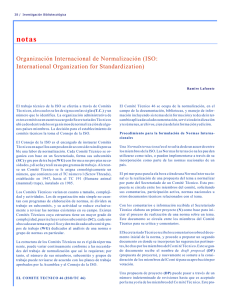 ISO: International Organization for Standardization - E