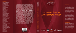eficiência e ética na administração pública - NINC