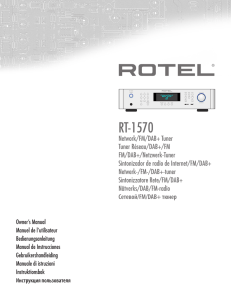 RT-1570 Manual del Propietario