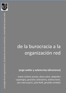de la burocracia a la organización red
