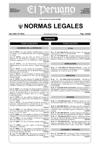 Separata de Normas Legales