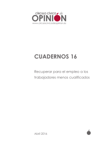 cuadernos 16 - Círculo Cívico Opinión