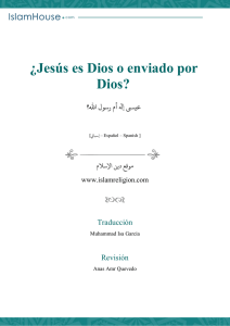 ¿Jesús es Dios o enviado por Dios? PDF
