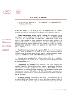 Boletín Obligaciones Generales 2015