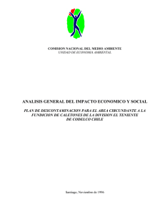 Análisis General del Impacto Económico y Social del Plan de