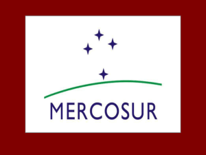Diseño jurídico-institucional del Mercosur