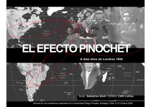 El Efecto Pinochet - Instituto de Investigación en Ciencias Sociales