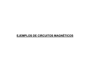 EJEMPLOS DE CIRCUITOS MAGNÉTICOS